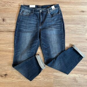 NWT Judy Blue Brand Mid Rise Slim Fit Jeans Size 15 (32 waist)
